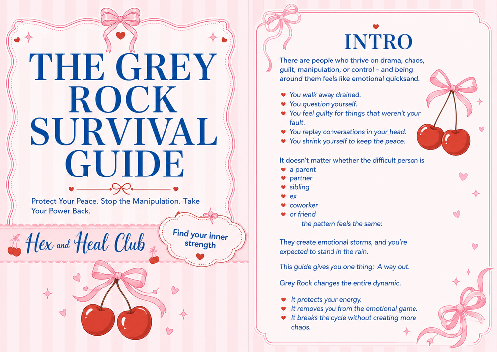 The Grey Rock Method E-book (DIGITAL DOWNLOAD)